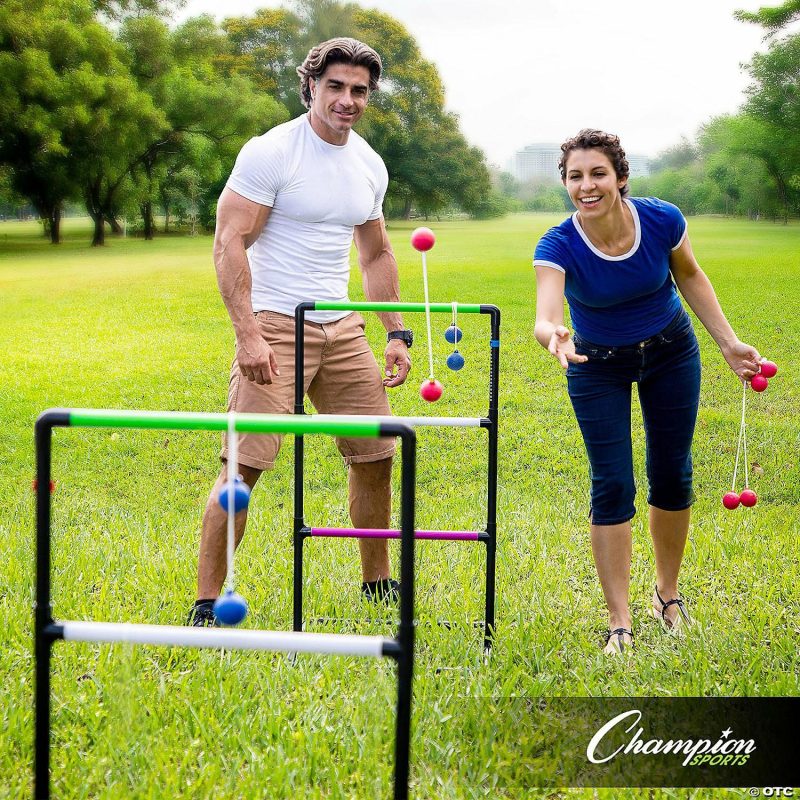 Outdoor Play | Champion Sports Ladder Ball Game Set Active Play Outdoor Play