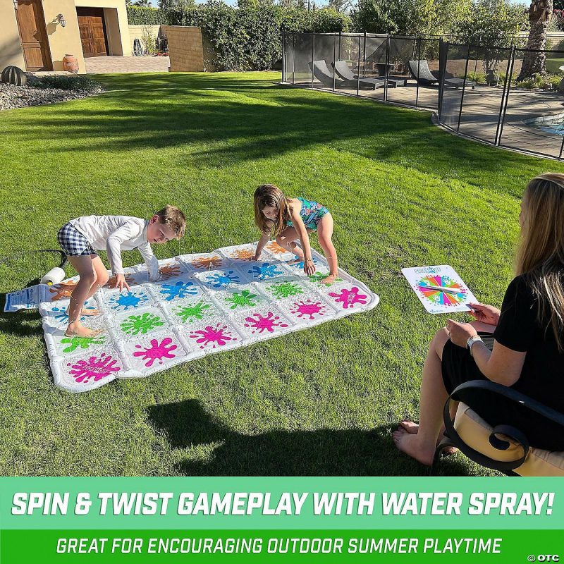 Outdoor Play | Gofloats Splash Off Game – Water Spray Splash Mat Game For Kids Active Play Outdoor Play