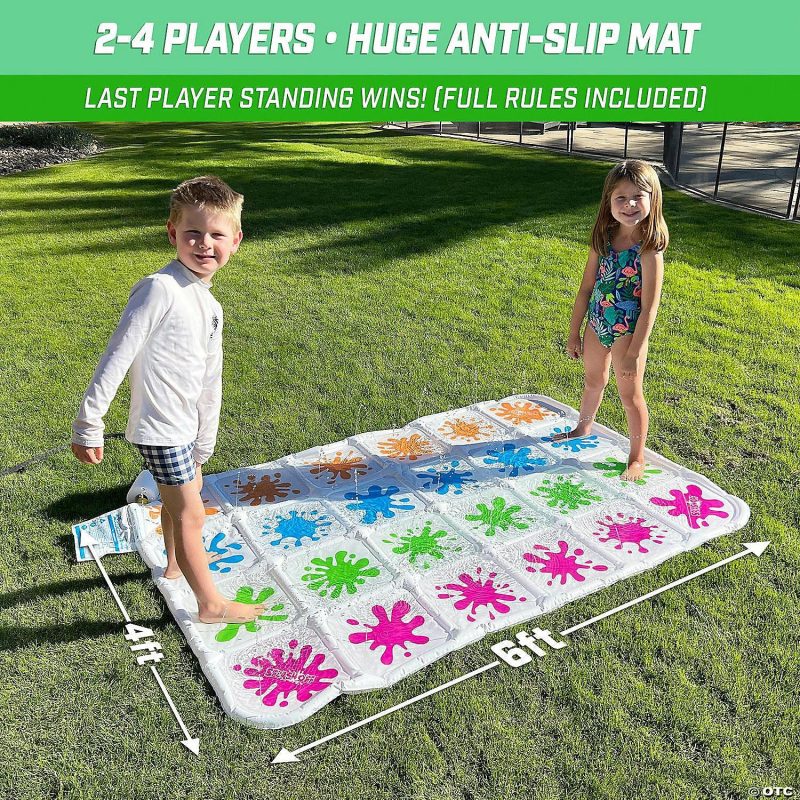 Outdoor Play | Gofloats Splash Off Game – Water Spray Splash Mat Game For Kids Active Play Outdoor Play