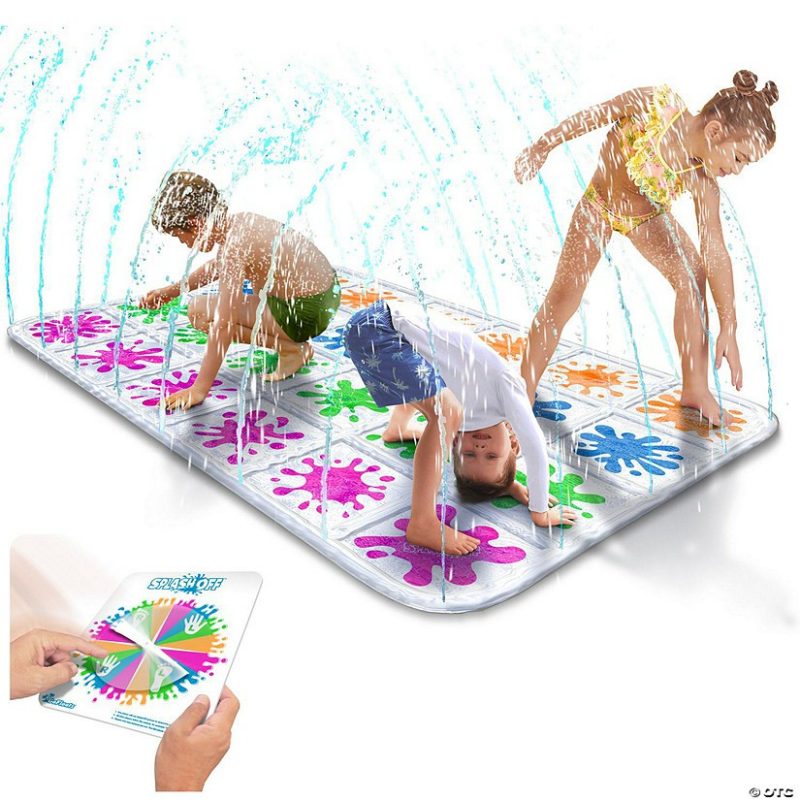 Outdoor Play | Gofloats Splash Off Game – Water Spray Splash Mat Game For Kids Active Play Outdoor Play