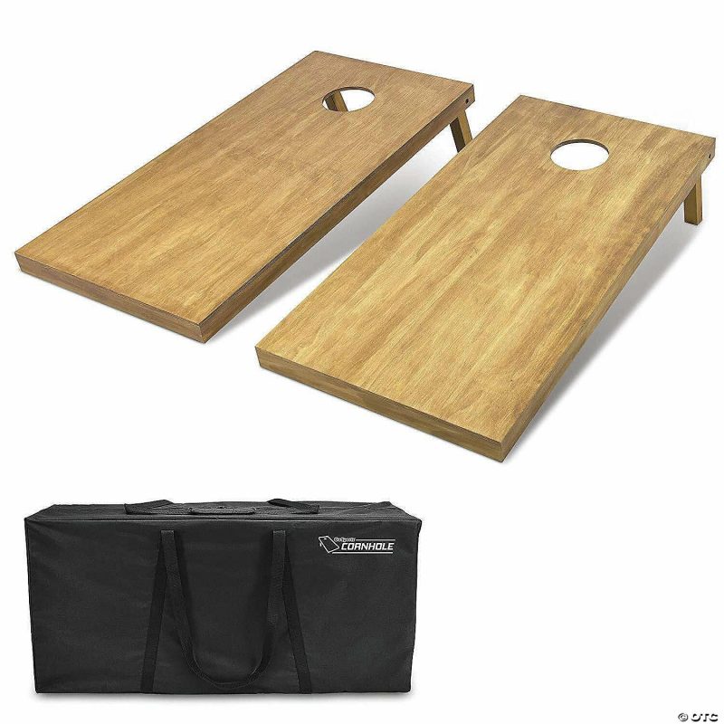 Outdoor Play | Gosports: 4’X2′ Regulation Size Wooden Cornhole Boards Set Active Play Outdoor Play