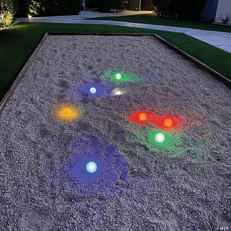 Outdoor Play | Gosports: 85Mm Led Bocce Ball Game Set Active Play Outdoor Play