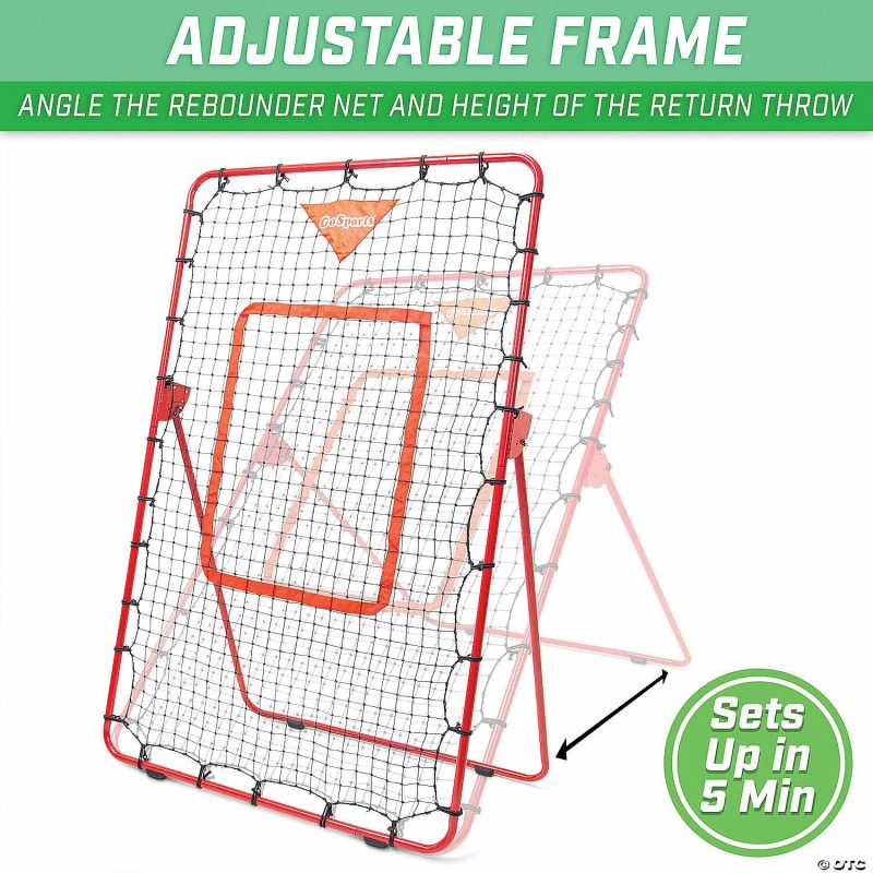 Outdoor Play | Gosports Baseball & Softball Pitching And Fielding Rebounder Trainer Active Play Outdoor Play