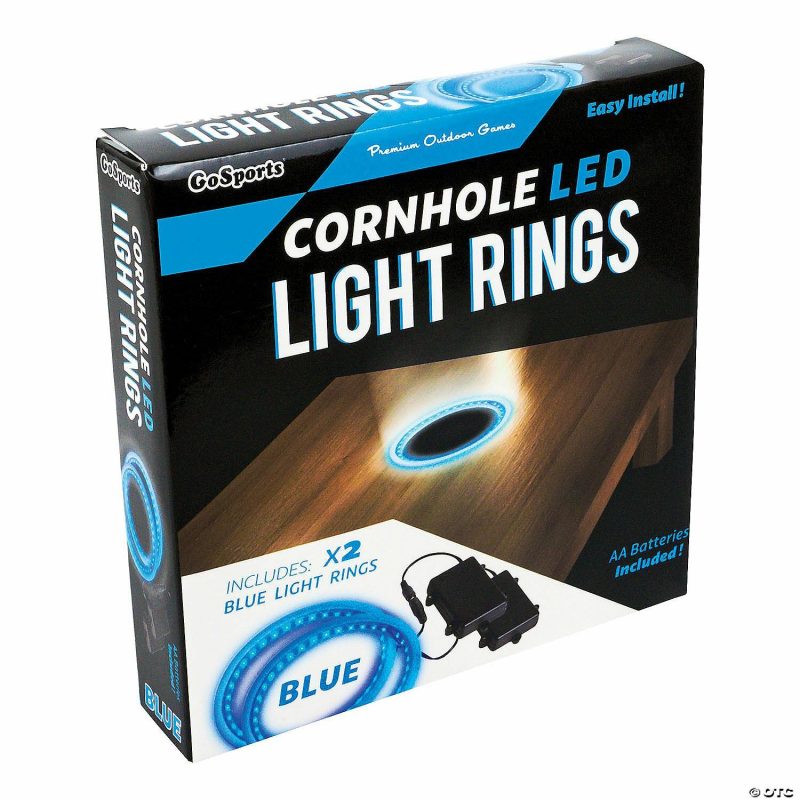 Outdoor Play | Gosports: Cornhole Light Up Led Ring Kit 2Pc Set – Blue Active Play Outdoor Play