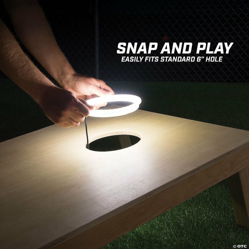 Outdoor Play | Gosports: Cornhole Light Up Led Ring Kit – 2Pc Set Active Play Outdoor Play