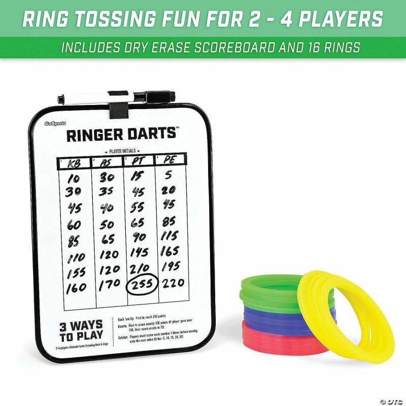 Outdoor Play | Gosports Ringer Darts Toss Game: Natural Active Play Outdoor Play