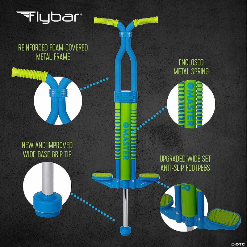 Outdoor Play | Master Pogo Stick 2.0 Blue/Green Active Play Outdoor Play