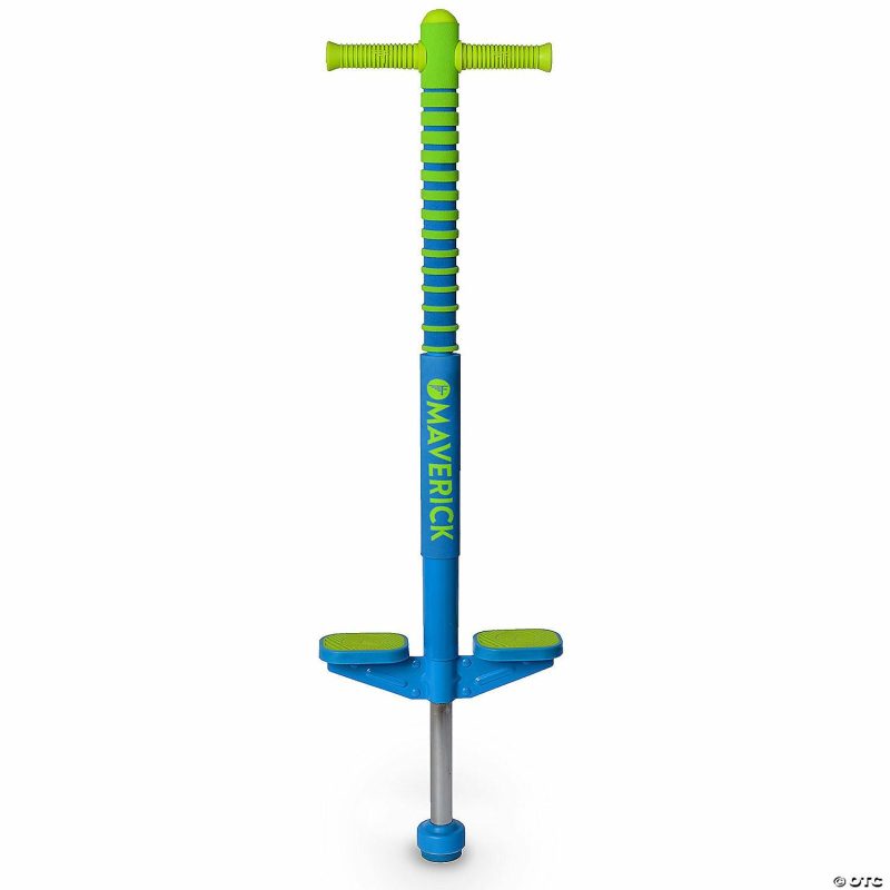 Outdoor Play | Maverick 2.0 Pogo Stick: Blue/Green Active Play Outdoor Play