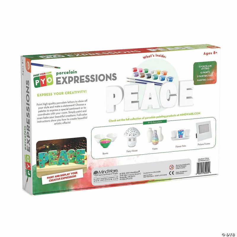 Paint Your Own | Paint Your Own Expressions: Holiday Peace Creative Activities Paint Your Own