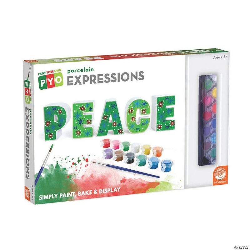 Paint Your Own | Paint Your Own Expressions: Holiday Peace Creative Activities Paint Your Own