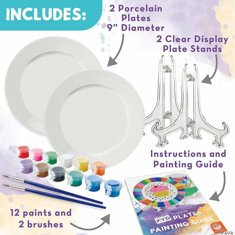 Paint Your Own | Paint Your Own Porcelain: Plates Creative Activities Paint Your Own