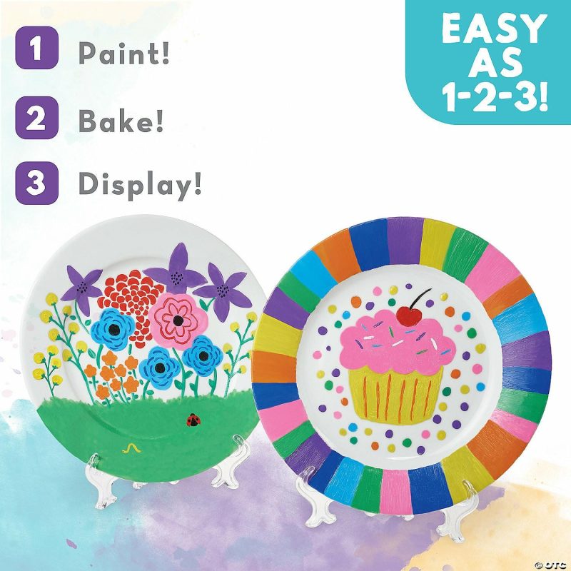 Paint Your Own | Paint Your Own Porcelain: Plates Creative Activities Paint Your Own