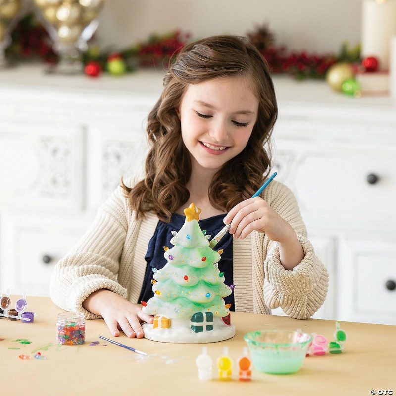 Paint Your Own | Paint Your Own Porcelain Tree Light Creative Activities Paint Your Own