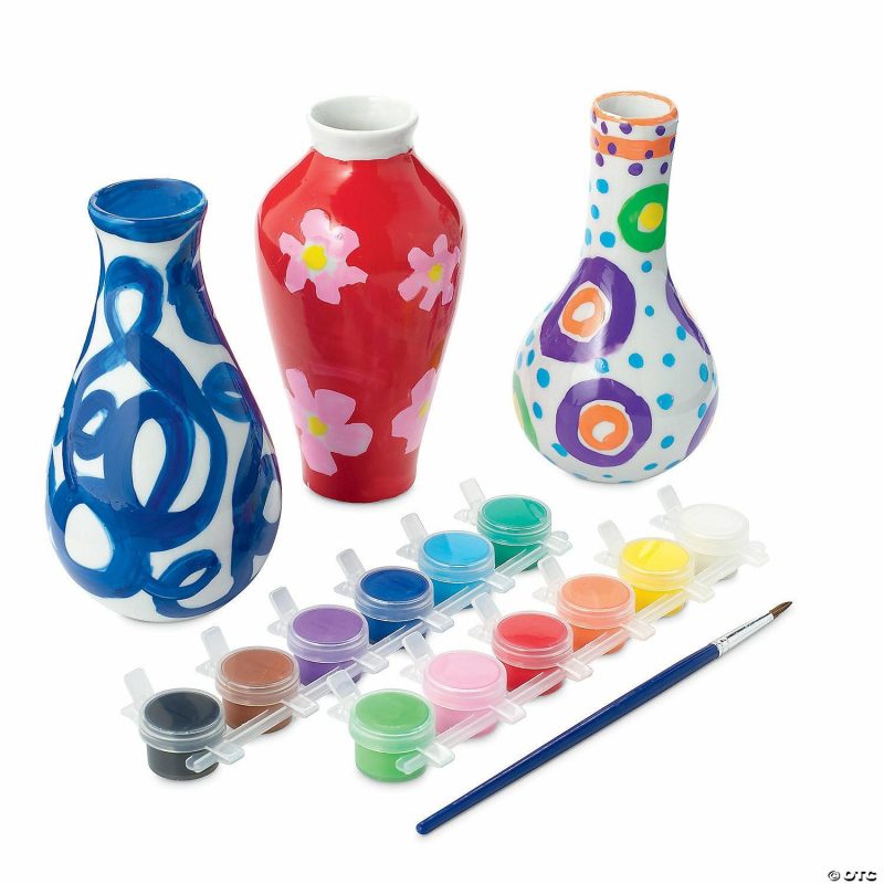 Paint Your Own | Paint Your Own Porcelain Vases Creative Activities Paint Your Own