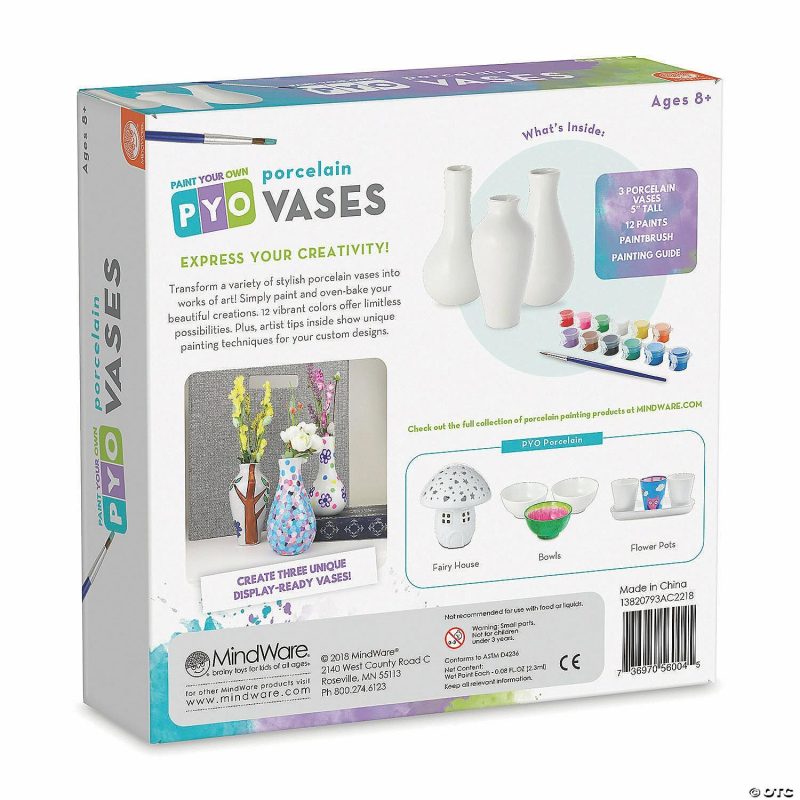 Paint Your Own | Paint Your Own Porcelain Vases Creative Activities Paint Your Own