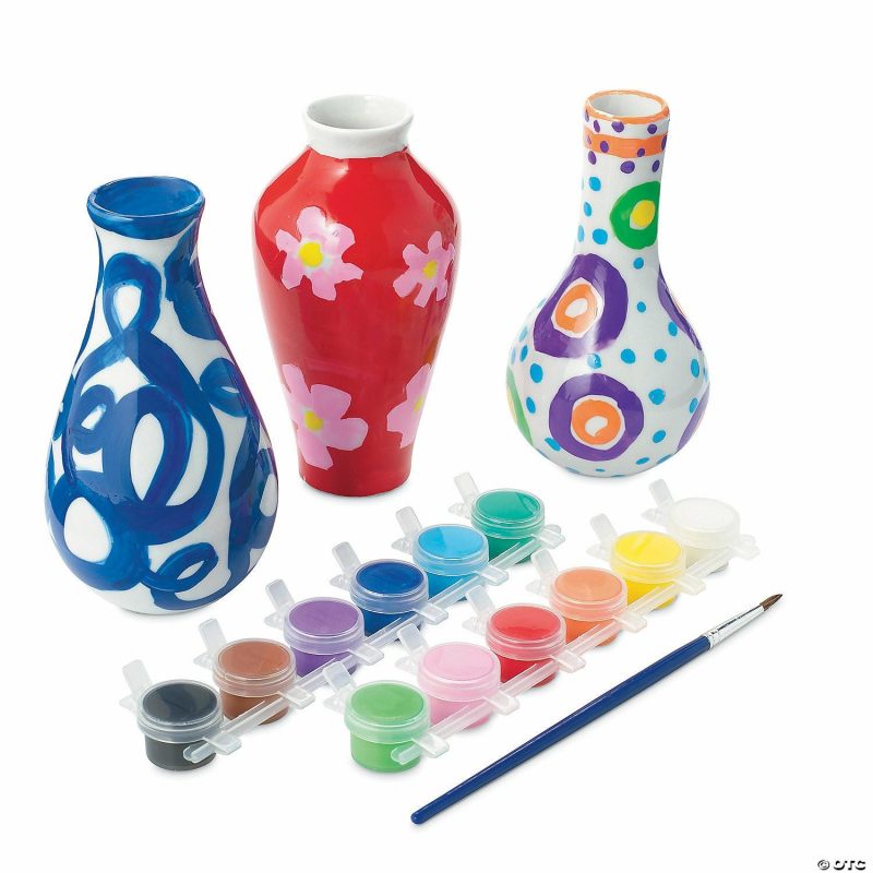 Paint Your Own | Paint Your Own Porcelain Vases Creative Activities Paint Your Own