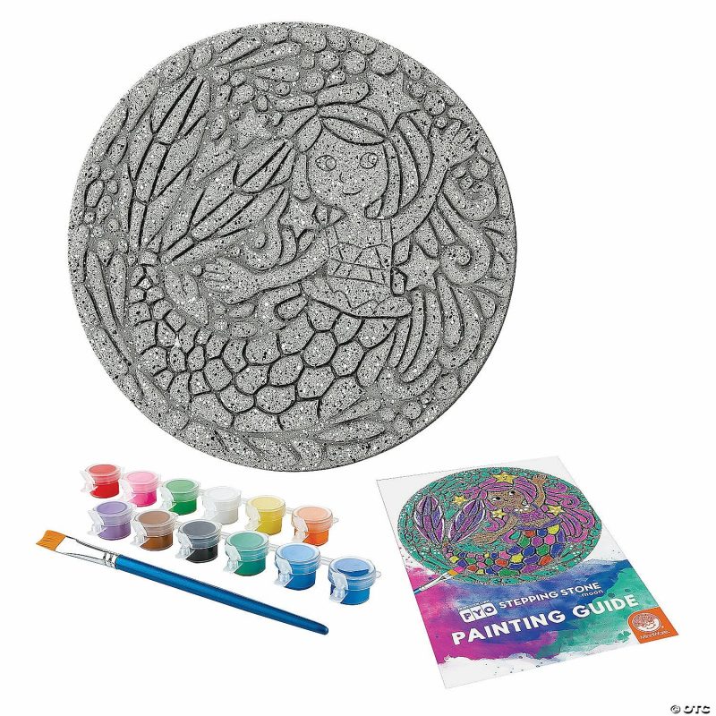 Paint Your Own | Paint Your Own Stepping Stone: Mermaid Creative Activities Paint Your Own