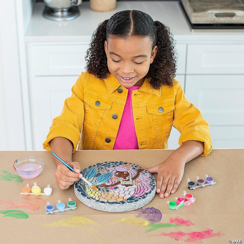 Paint Your Own | Paint Your Own Stepping Stone: Mermaid Creative Activities Paint Your Own