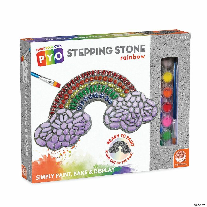 Paint Your Own | Paint Your Own Stepping Stone: Rainbow Creative Activities Paint Your Own