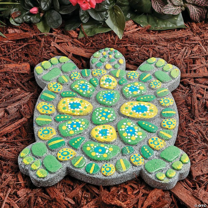 Paint Your Own | Paint Your Own Stepping Stone: Turtle Creative Activities Paint Your Own