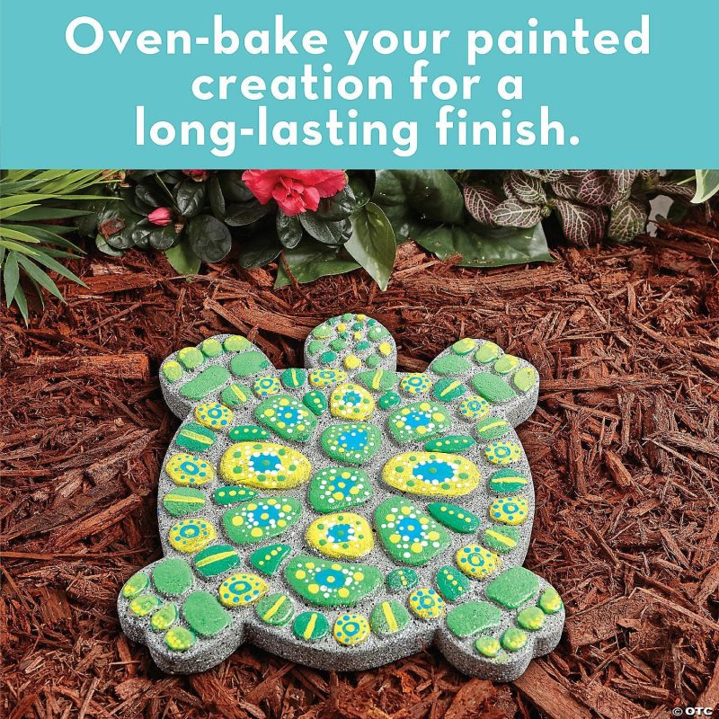 Paint Your Own | Paint Your Own Stepping Stone: Turtle Creative Activities Paint Your Own