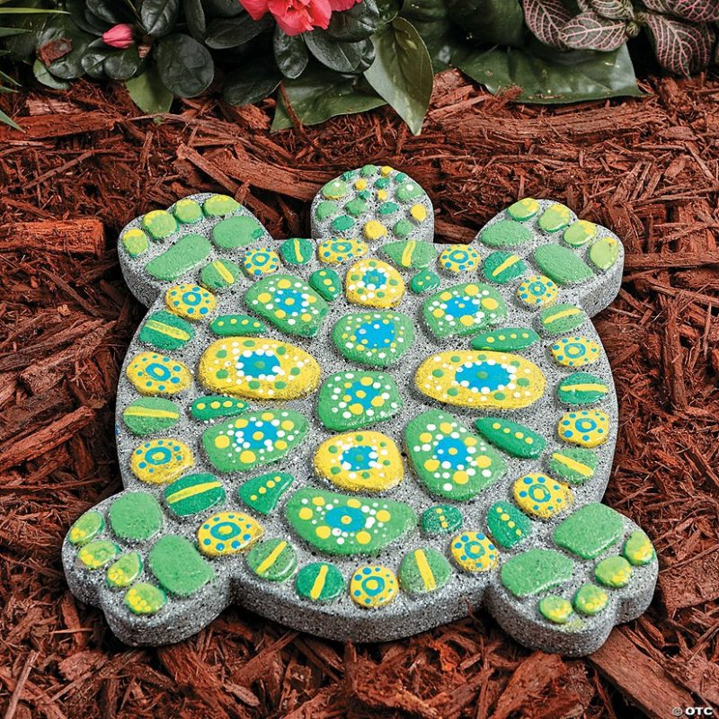 Paint Your Own | Paint Your Own Stepping Stone: Turtle Creative Activities Paint Your Own