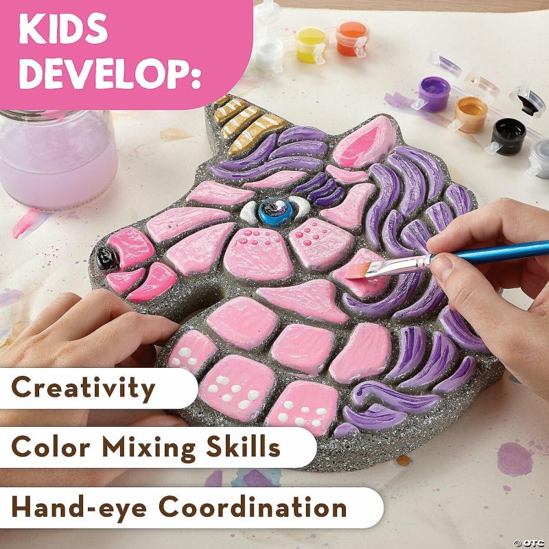 Paint Your Own | Paint Your Own Stepping Stone: Unicorn Creative Activities Paint Your Own