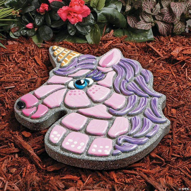 Paint Your Own | Paint Your Own Stepping Stone: Unicorn Creative Activities Paint Your Own