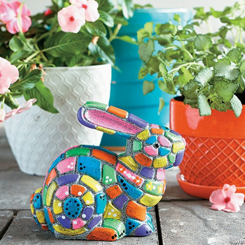 Paint Your Own | Paint Your Own Stone: Mosaic Bunny Creative Activities Paint Your Own