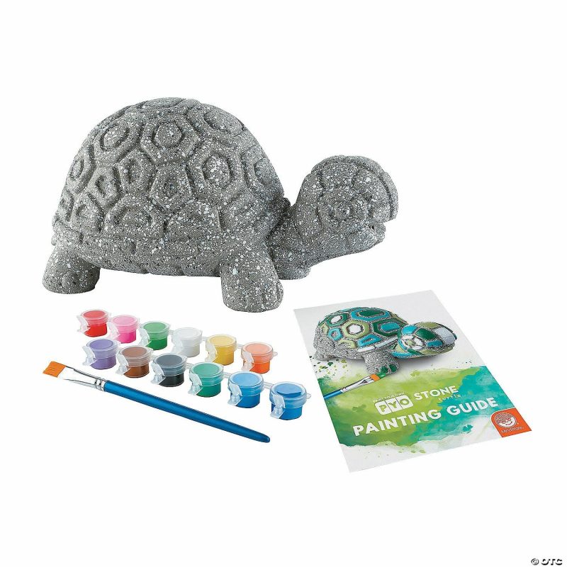 Paint Your Own | Paint Your Own: Stone Turtle Creative Activities Paint Your Own