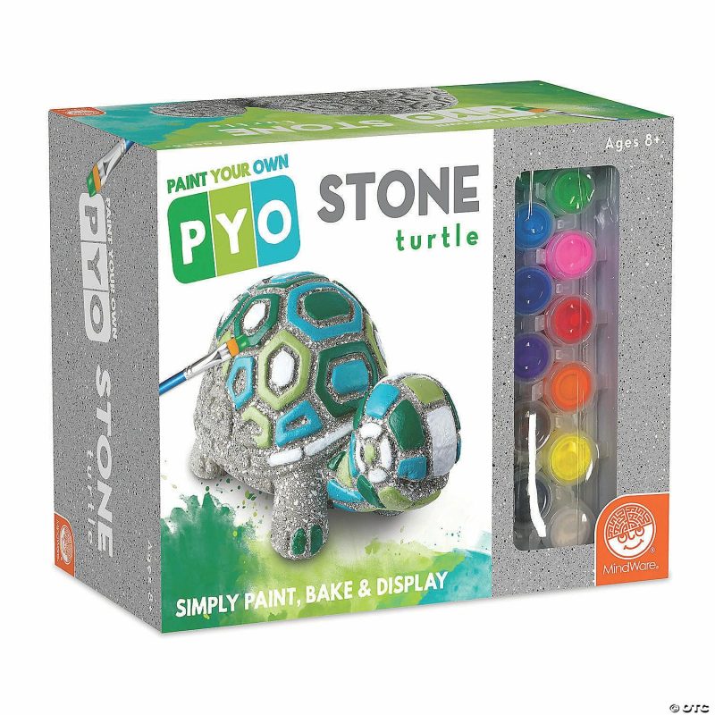 Paint Your Own | Paint Your Own: Stone Turtle Creative Activities Paint Your Own