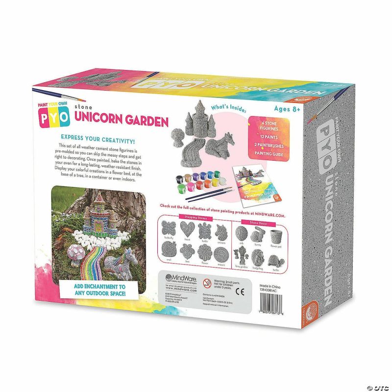 Paint Your Own | Paint Your Own Stone: Unicorn Garden Creative Activities Paint Your Own