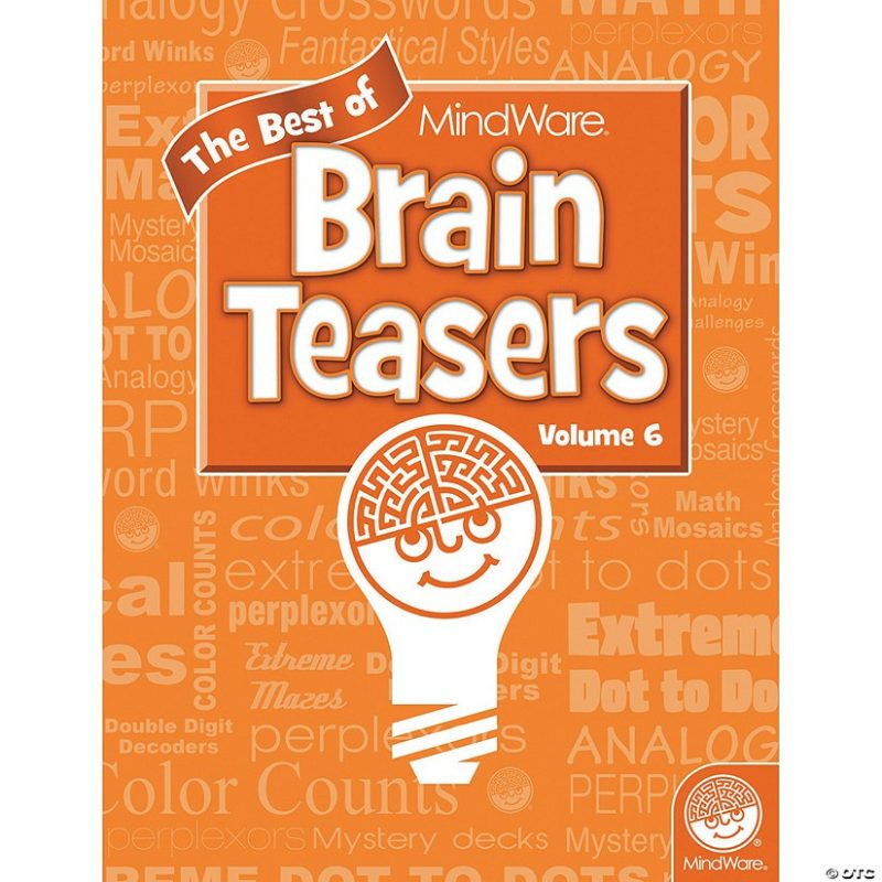 Perplexors | Best Of Mindware Brain Teasers Volume 6 Brain Teasers & Puzzles Perplexors