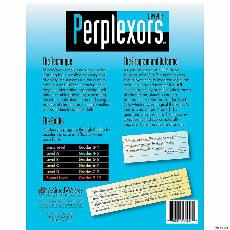 Perplexors | Perplexors: Level A Brain Teasers & Puzzles Perplexors