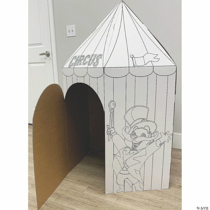 Playhouses & Tents | Color Your Own Circus Tent And Playhouse Home Playhouses & Tents