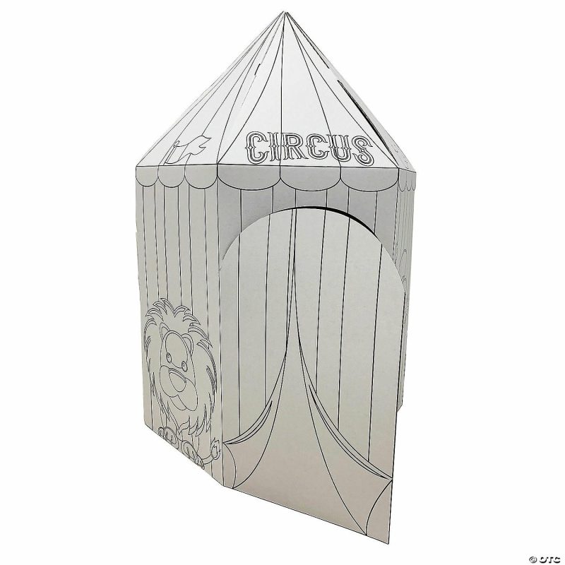 Playhouses & Tents | Color Your Own Circus Tent And Playhouse Home Playhouses & Tents