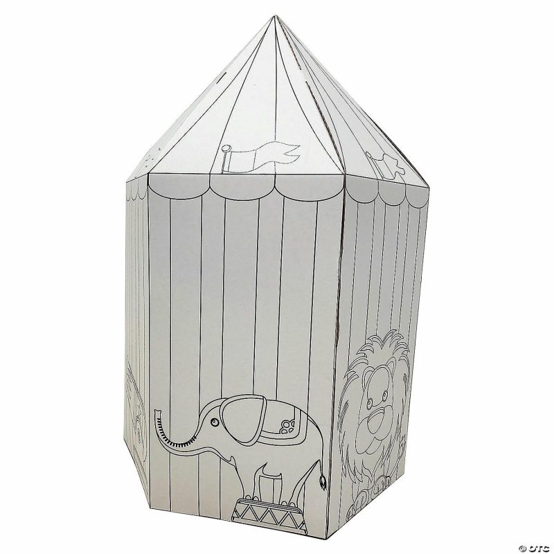 Playhouses & Tents | Color Your Own Circus Tent And Playhouse Home Playhouses & Tents