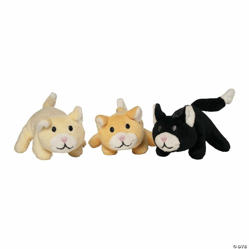 Plush Toys & Puppets | Manhattan Toy Nursing Nina Cat & Kittens Stuffed Animal Set Early Learning Plush Toys & Puppets