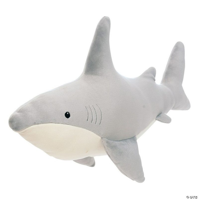 Plush Toys & Puppets | Manhattan Toy Velveteen Snarky Sharky Stuffed Animal Early Learning Plush Toys & Puppets