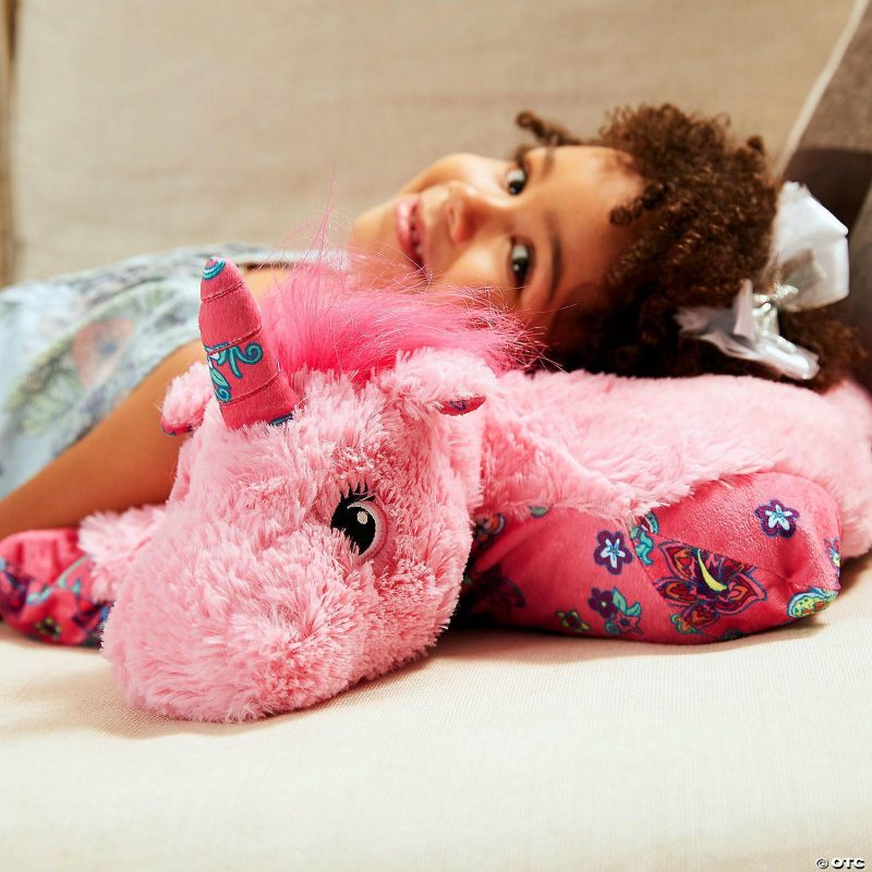 Plush Toys & Puppets | Pillow Pet – Colorful Pink Unicorn Early Learning Plush Toys & Puppets