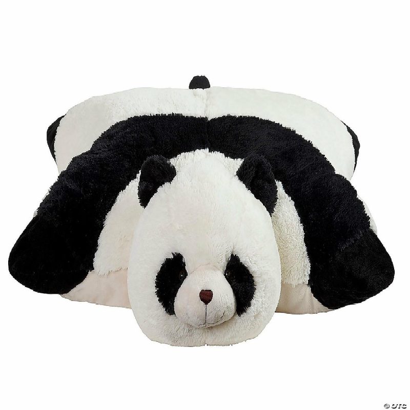 Plush Toys & Puppets | Pillow Pet – Comfy Panda Jumboz Early Learning Plush Toys & Puppets