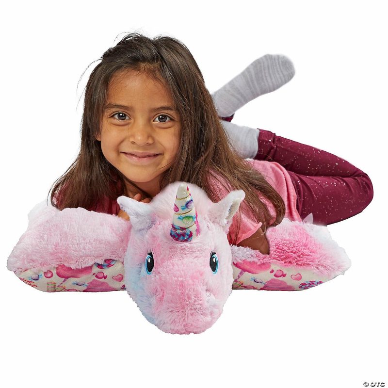 Plush Toys & Puppets | Pillow Pet – Cotton Candy Unicorn Early Learning Plush Toys & Puppets