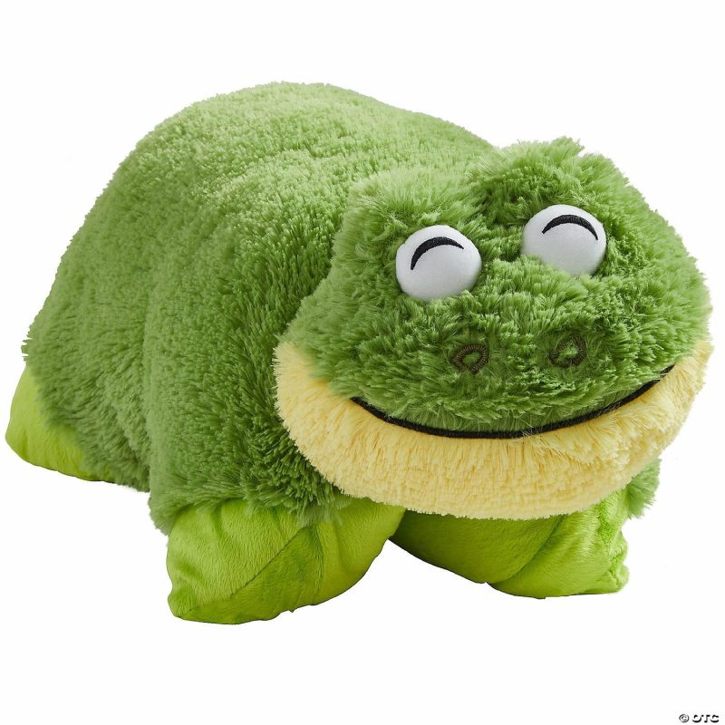 Plush Toys & Puppets | Pillow Pet – Friendly Frog Early Learning Plush Toys & Puppets