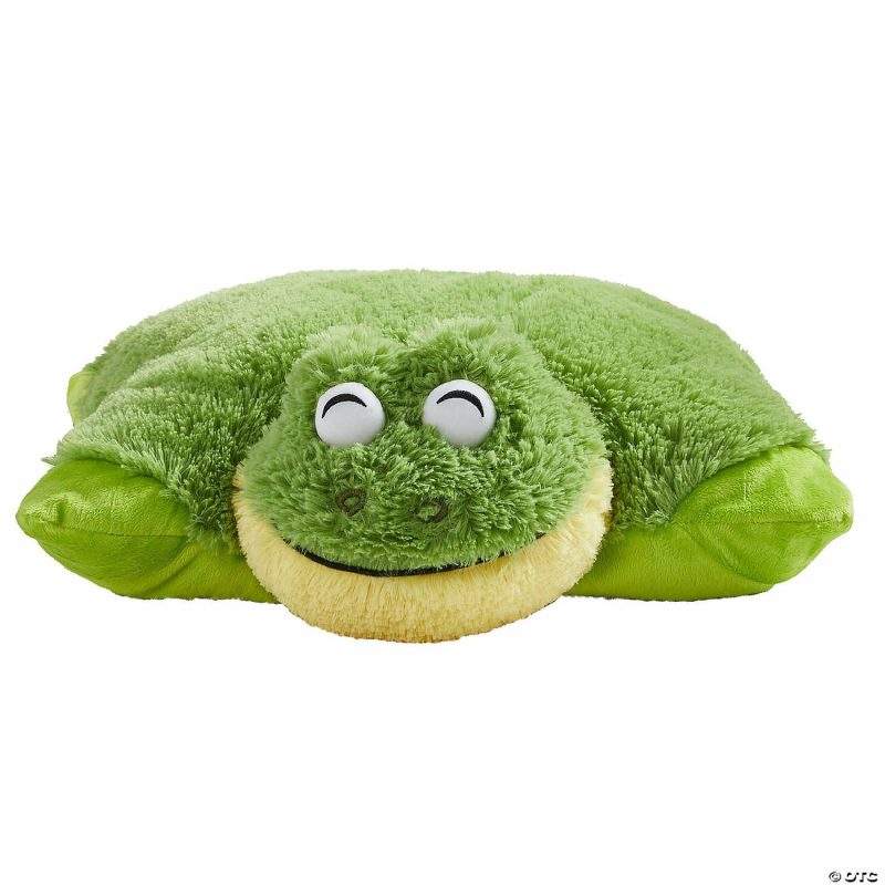 Plush Toys & Puppets | Pillow Pet – Friendly Frog Early Learning Plush Toys & Puppets