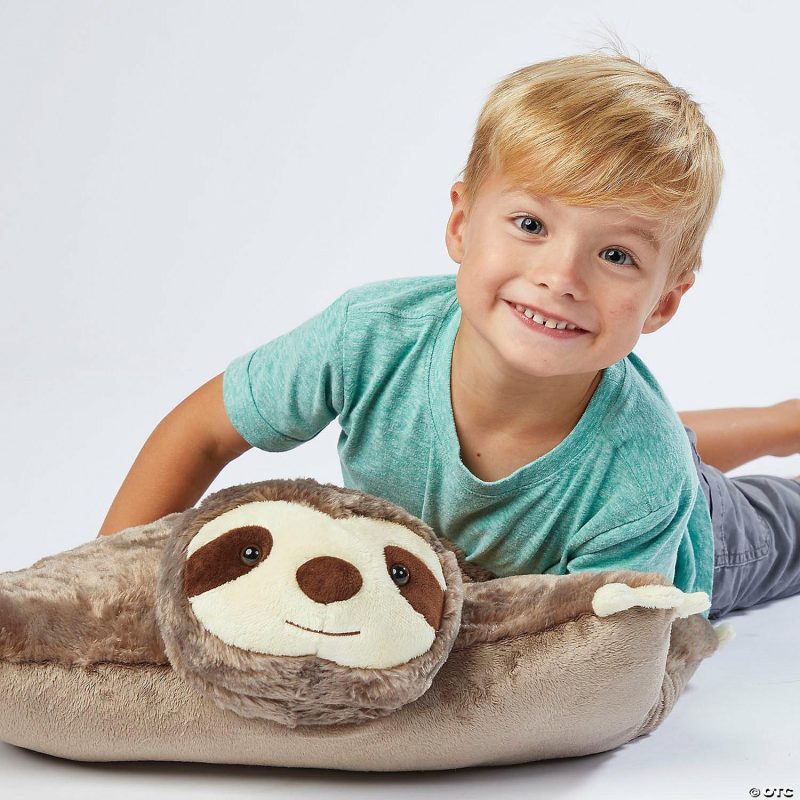 Plush Toys & Puppets | Pillow Pet – Sunny Sloth Early Learning Plush Toys & Puppets