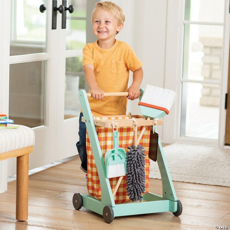 Pretend Play | Oh So Fun! Cleaning Cart Early Learning Pretend Play