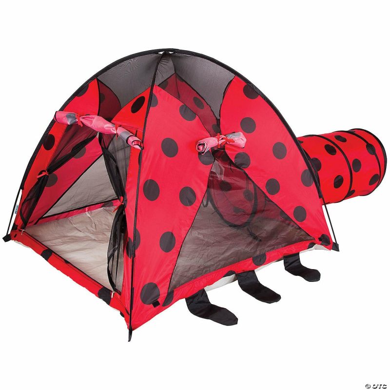 Pretend Play | Pacific Play Tents Ladybug Tent & Tunnel Combo Early Learning Pretend Play