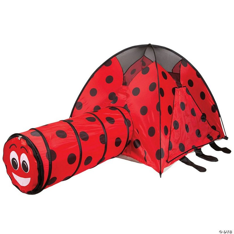 Pretend Play | Pacific Play Tents Ladybug Tent & Tunnel Combo Early Learning Pretend Play