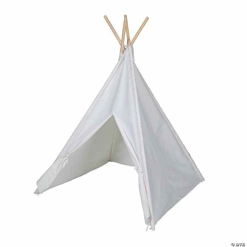 Pretend Play | Pacific Play Tents: White Tent Fort Early Learning Pretend Play