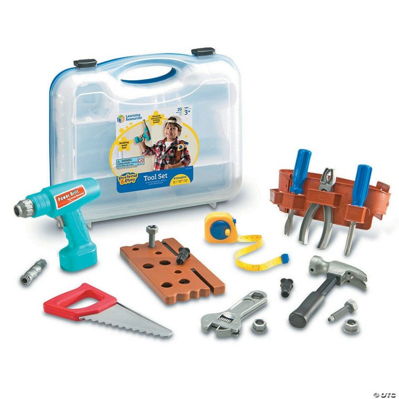 Pretend Play | Pretend & Play Work Belt Tool Set Early Learning Pretend Play